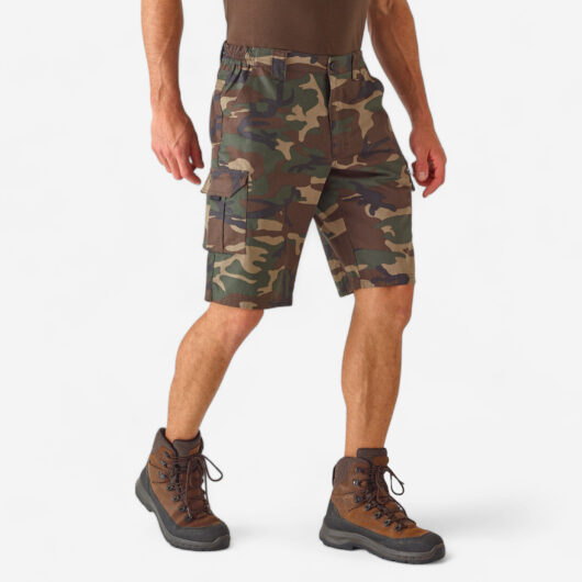 Bermuda Cargo 500 Camo Woodland Green
