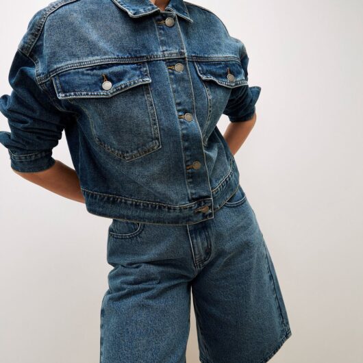 Lune Denim Bermuda Shorts