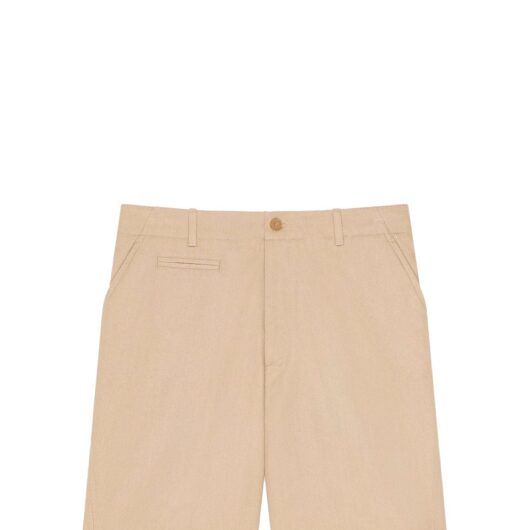 GIVENCHY BEANDED COTTON SHORTS Size: 48, colour: BEIGE