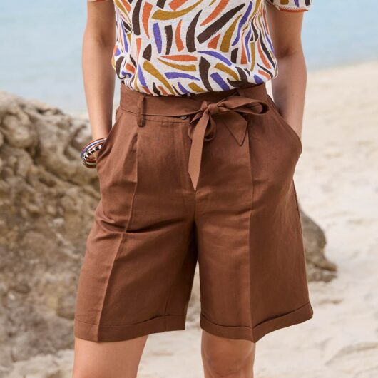 Damart Linen Rich Shorts