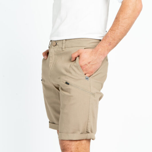 Men's Sailing Bermuda Shorts - Sailing 100 Cinder Beige