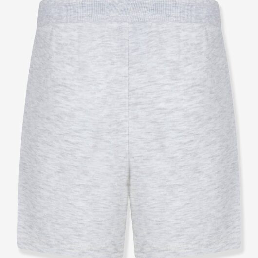Pintuck CONVERSE fleece shorts grey