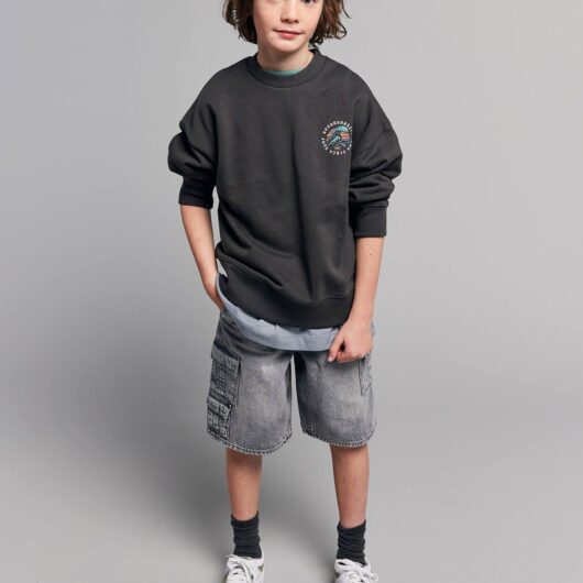 Skater Shorts, JONEN denim grey