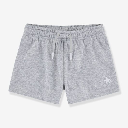 Elasticated waist shorts for girl grey