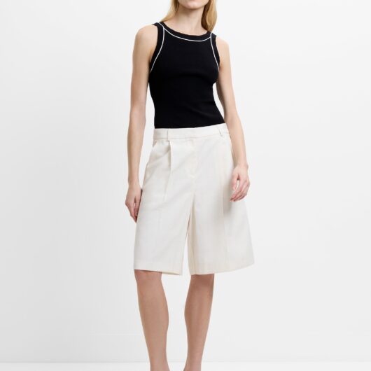 Raquel Bermuda Shorts Cream